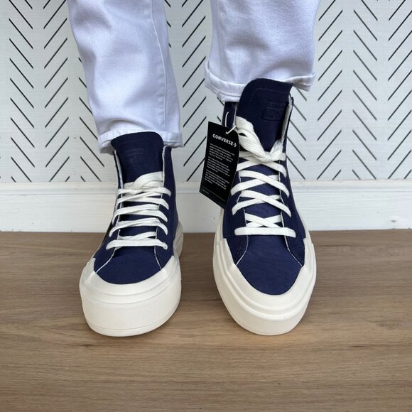 ⭐Converse Chuck Taylor All Star Cruise Sz 8 Women's Shoes Sneakers Blue A05468C⭐ - Picture 5 of 12